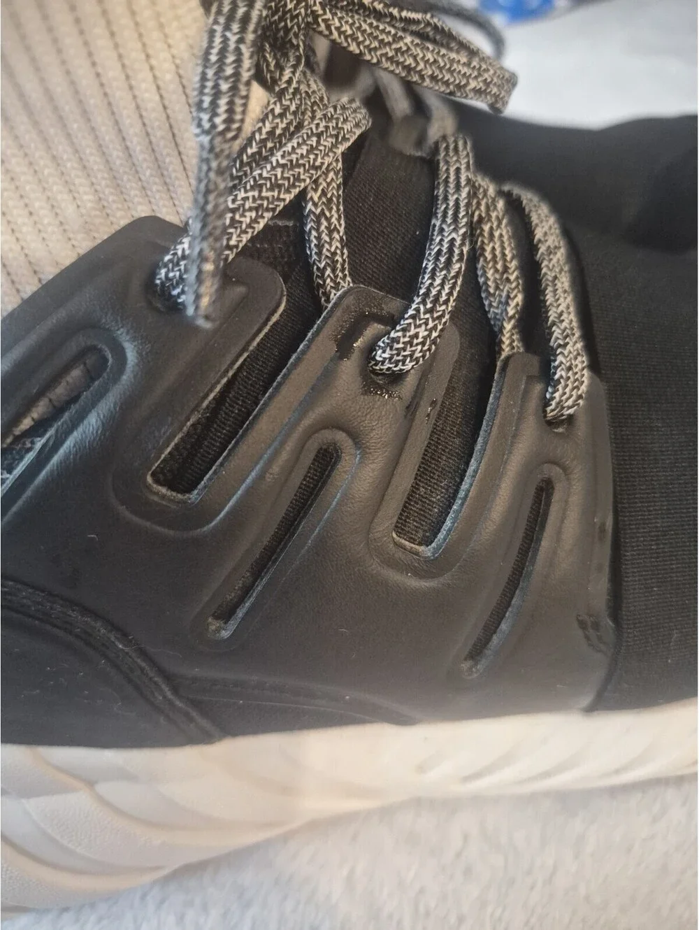 Size 10 1/2 Adidas Tubular Doom Yin Yang
